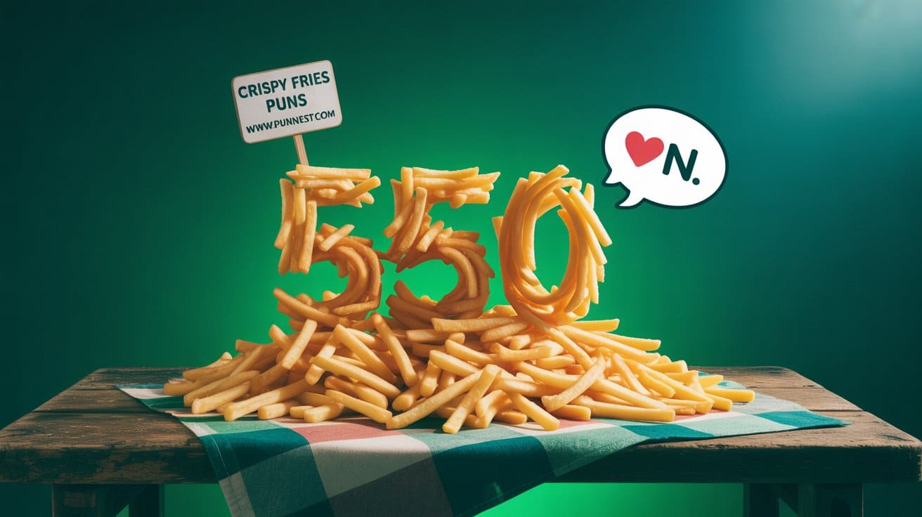 550 Crispy Fries Puns For Orphan That Will Make Your Mouth Water 🍟😂