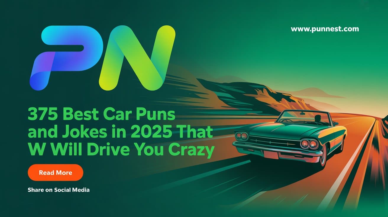 375 Best Car Puns and Jokes In 2025 That Will Drive You  to exasperate,