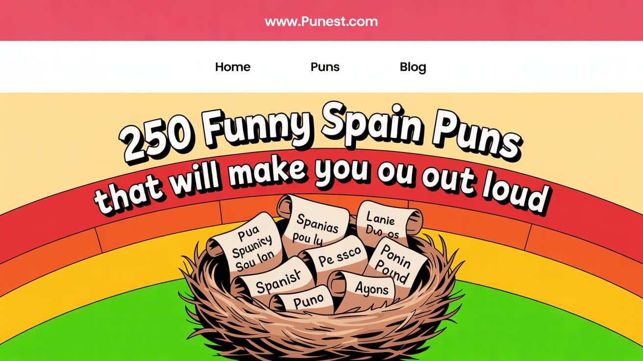 250 Funny Spain Puns That Will Make You Laugh Out Loud