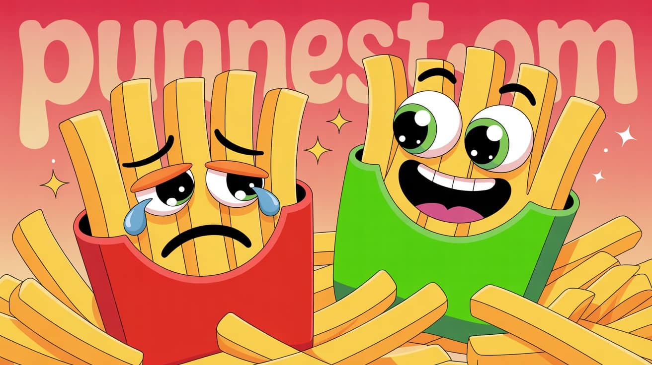 Fry Humor: Crispy but Kind 🤗🍟