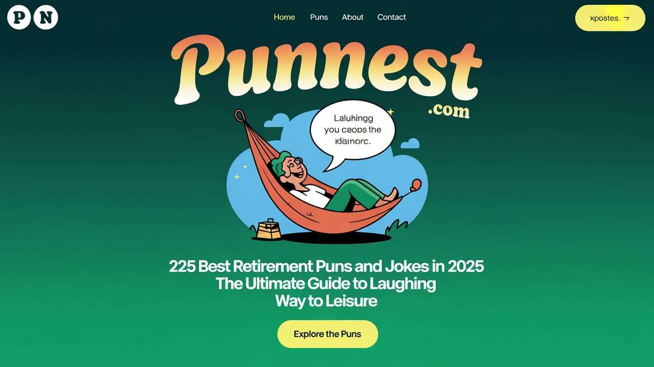 225 Best Retirement Puns and Jokes In 2025 The Ultimate Guide to Laughing Your Way to Leisure