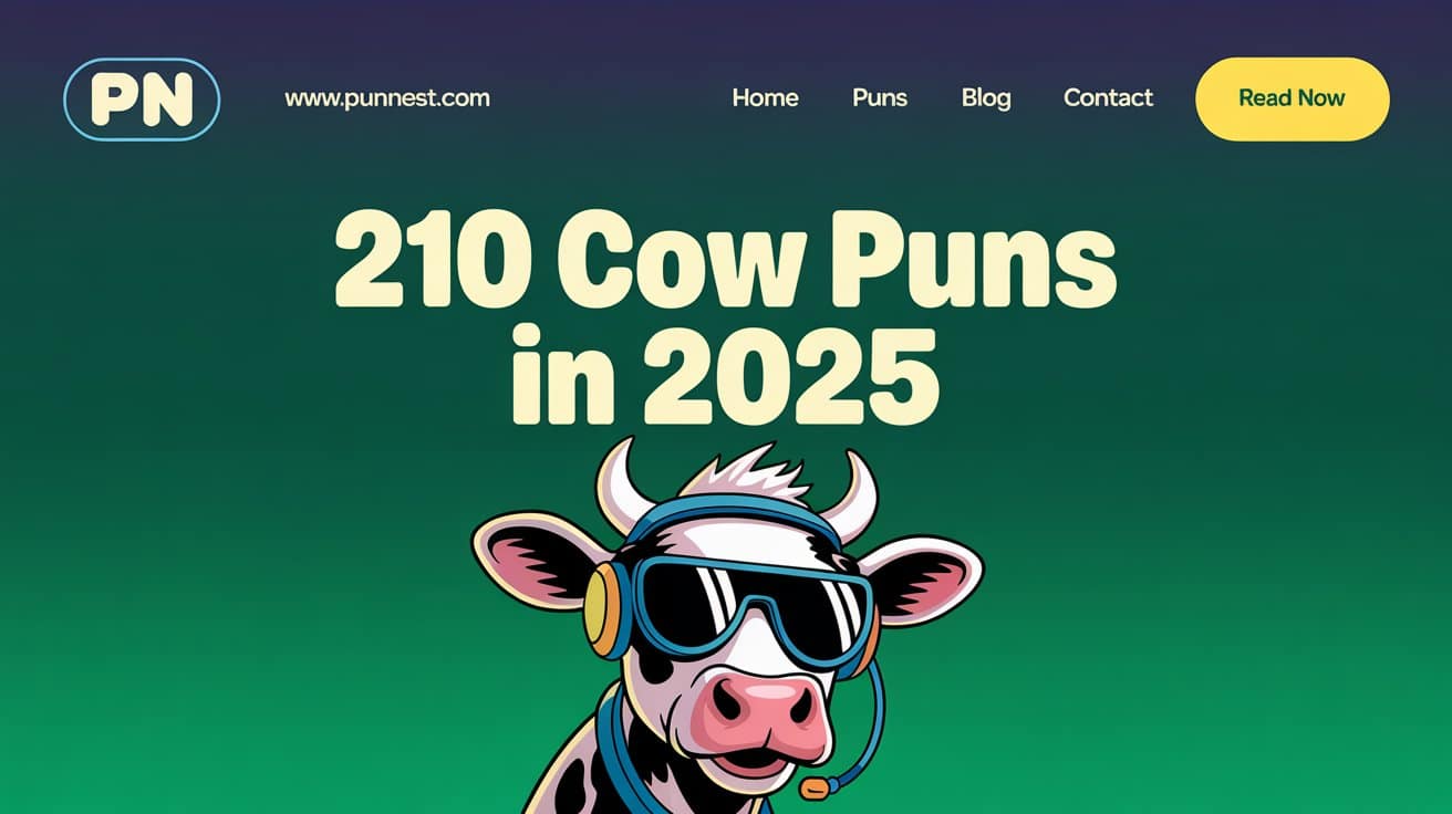 210 cow puns In 2025