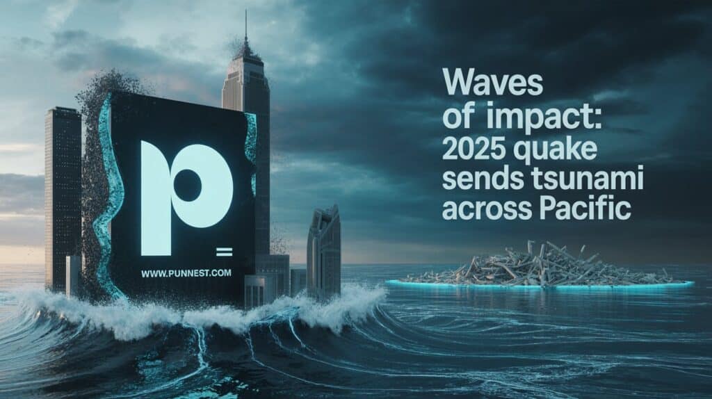 Waves of Impact: 2025 Quake Sends Tsunami Across Pacific