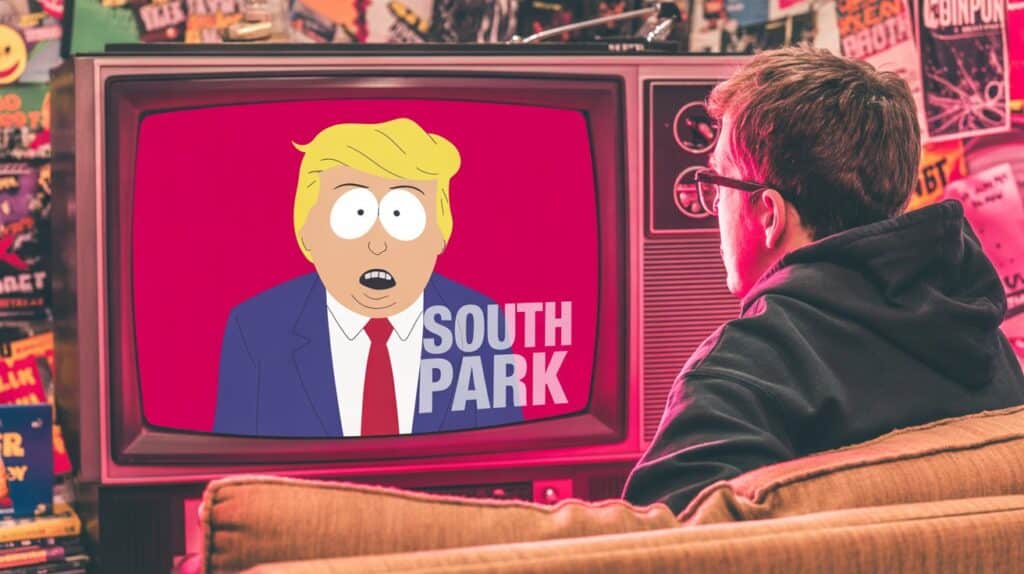 Watching the South Park Trump Episode 🎬