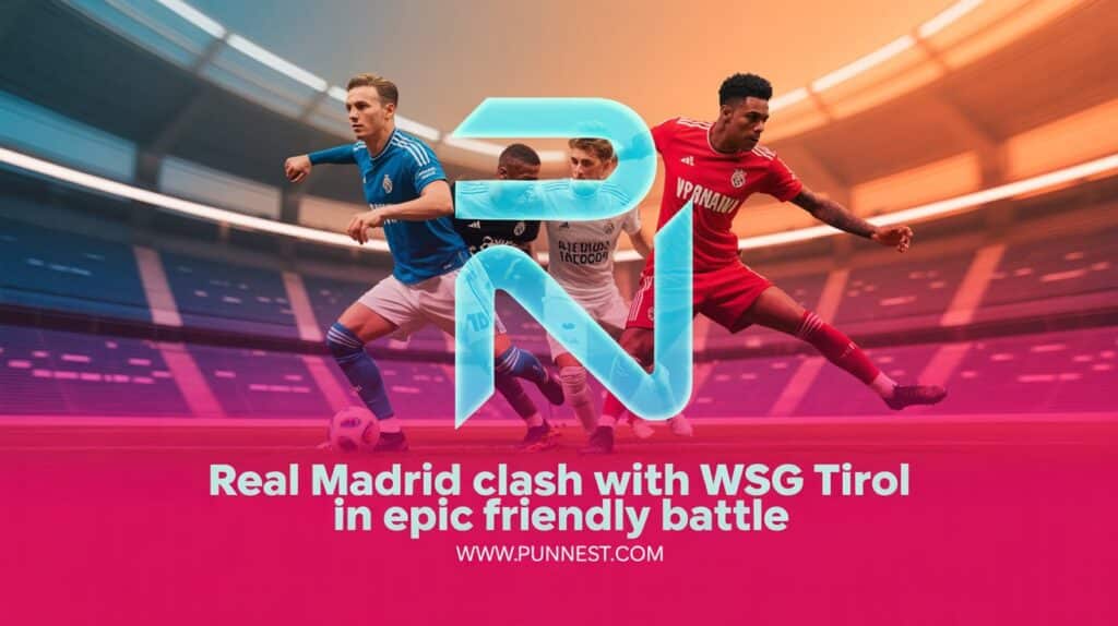 Real Madrid Clash with WSG Tirol in Epic Friendly Battle