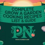 Complete Grow a Garden Cooking Recipes List & Guide