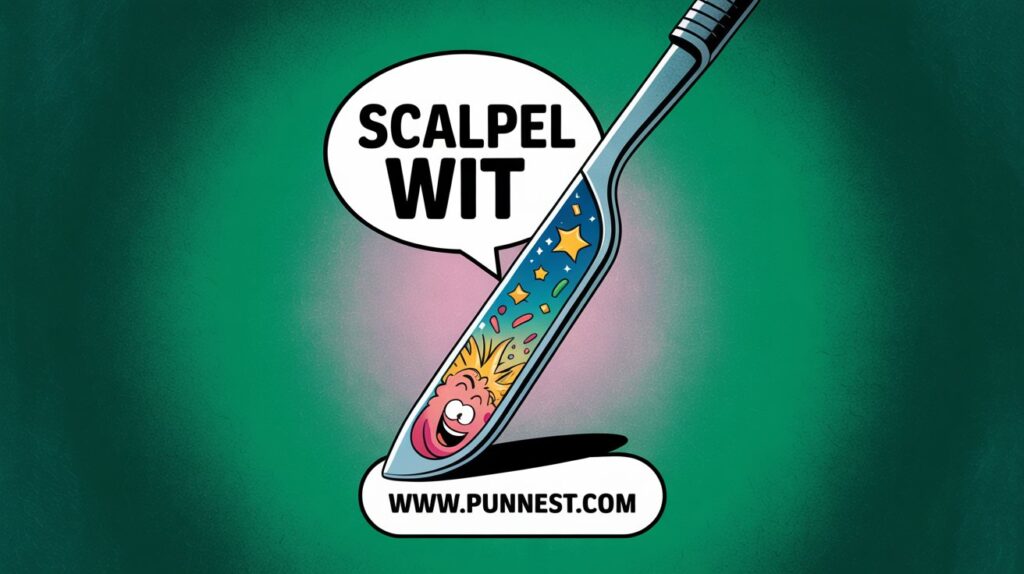 Scalpel Wit: Sharp and Punny 🔪😆