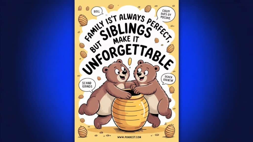 Family Siblings Quotes (Funny)