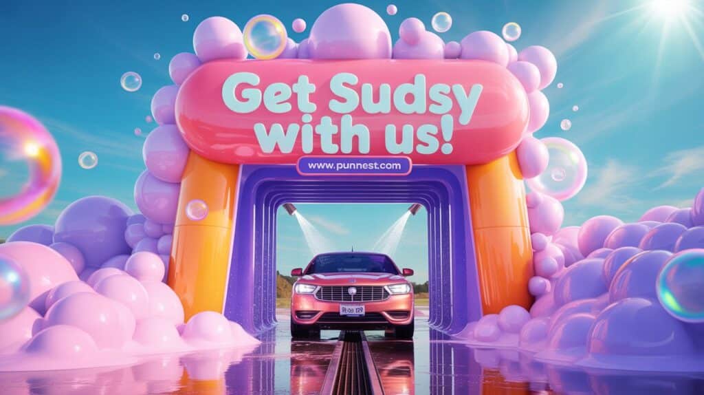 Creative Car Wash Puns for Your Business Signage