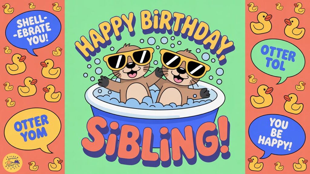 Silly Sibling Puns: For the Goofballs in Your Life
