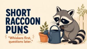 Short Raccoon Puns and One-Liners