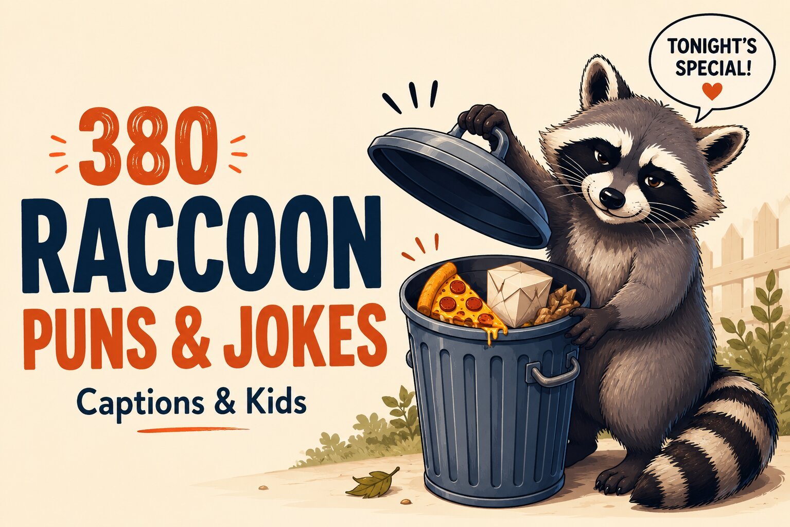 380 Funny Raccoon Puns and Jokes for Captions and Kids